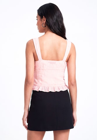 myMo at night - Top en rosa