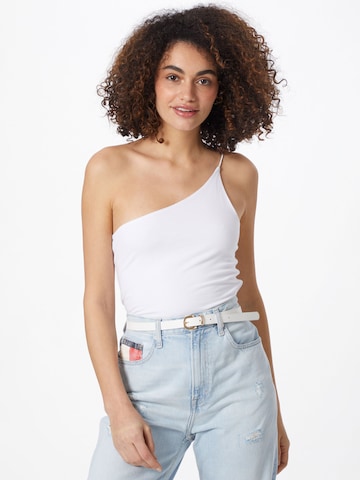 Tommy Jeans Top - fehér: elől