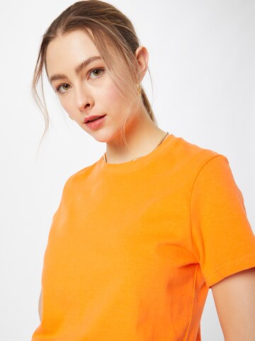 T-shirt 'Lean' WEEKDAY en orange
