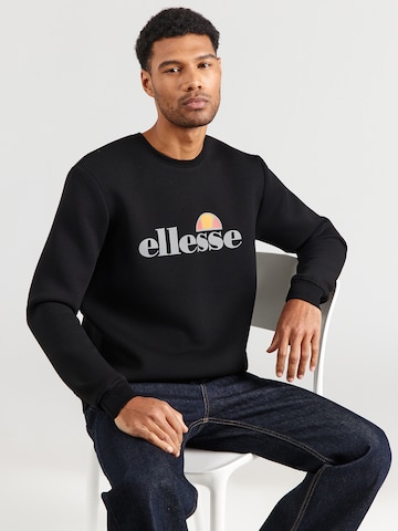ELLESSE Sweatshirt in Black: front