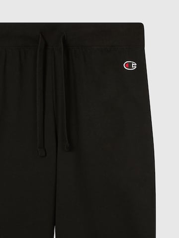 Champion Authentic Athletic Apparel Tapered Hosen in Schwarz
