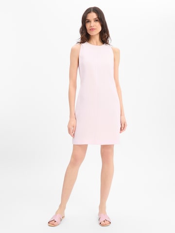 Robe ' Dinderal ' BOSS en rose : devant