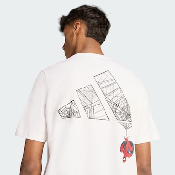 ADIDAS SPORTSWEAR Функциональная футболка 'Adidas X Marvel Spider-Man' в Белый