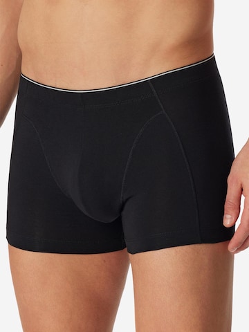 SCHIESSER Boxershorts '95/5 Originals Organic Cotton' in Zwart