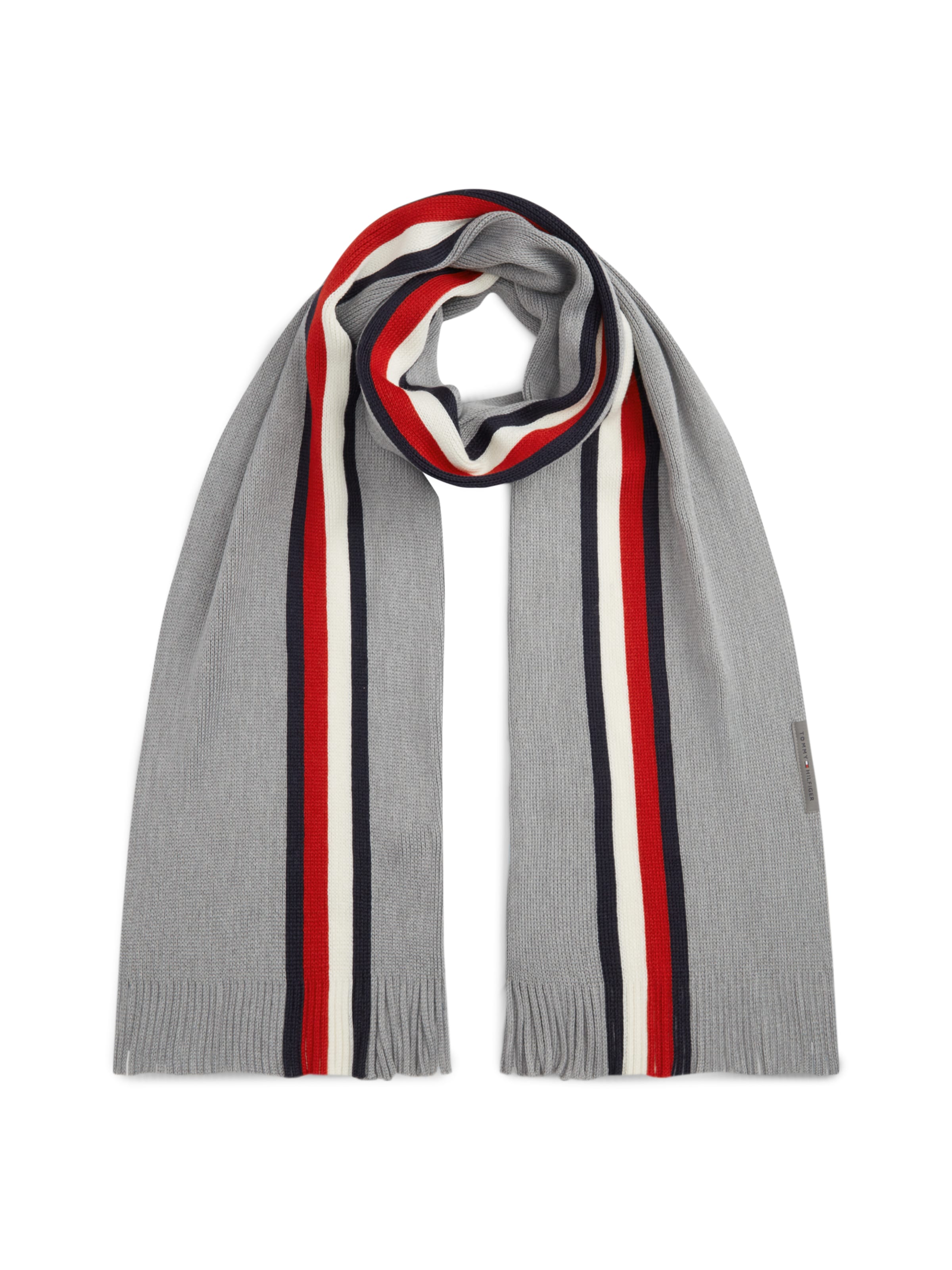 TOMMY HILFIGER - Chal 'RASHELLE' en gris: frente