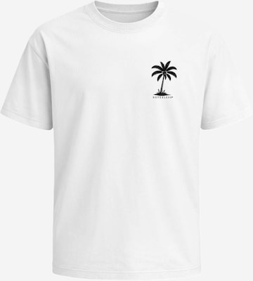Neverless Shirt 'French Riviera' in White: front