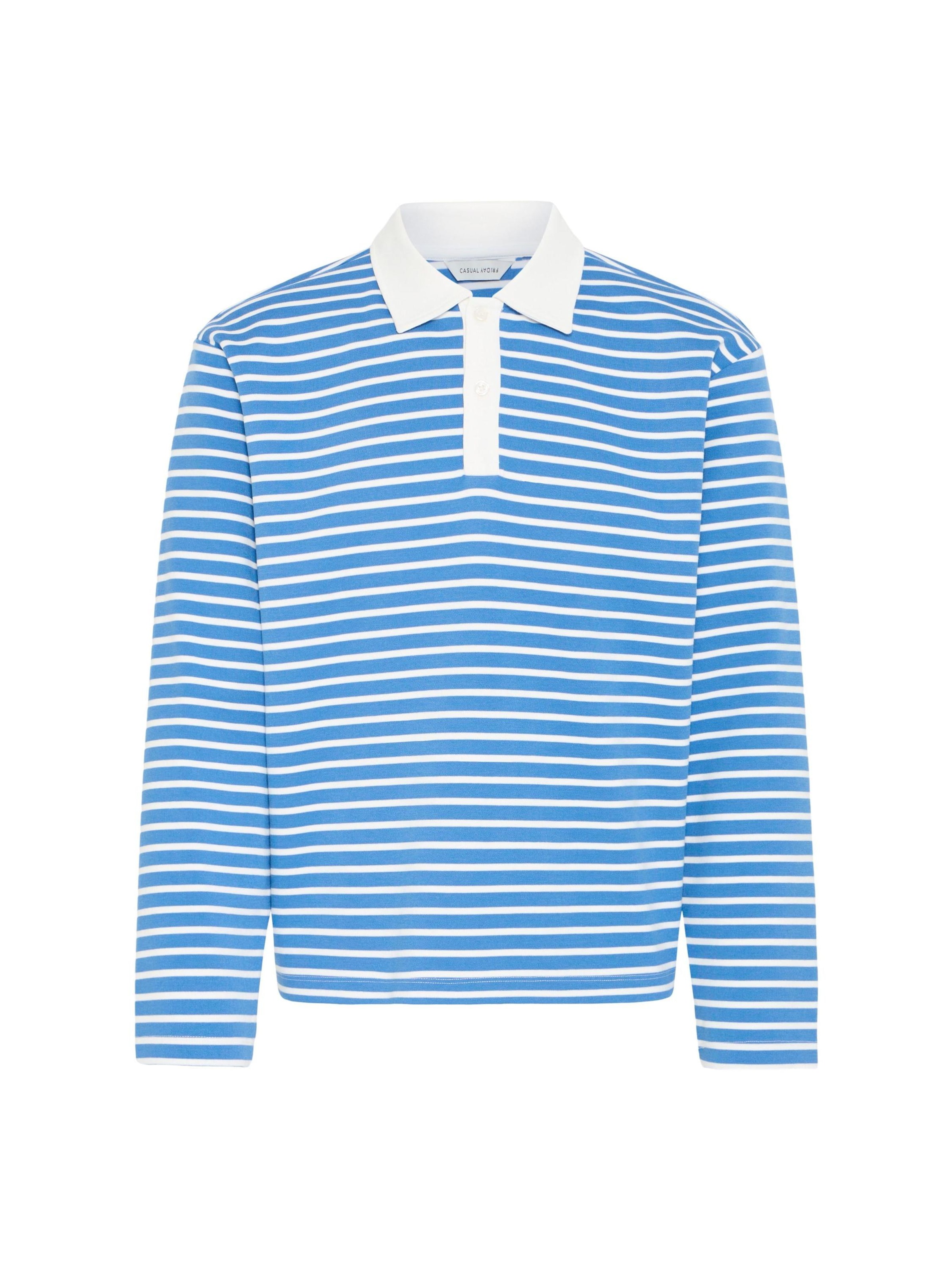 Casual Friday - Sudadera 'CFPersson' en azul: frente