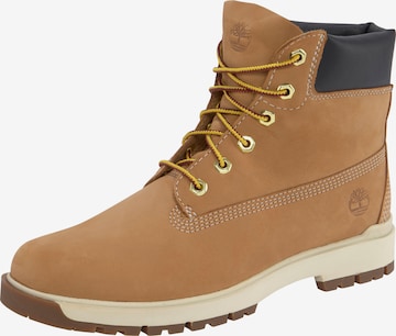 TIMBERLAND Schnürstiefelette in Braun: predná strana