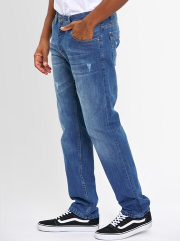 Alessandro Salvarini Regular Jeans 'Carlo ' in Blauw