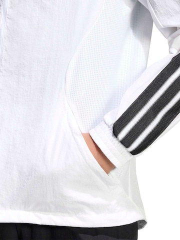 Giacca di felpa sportiva 'DFB H AN JK Y' di ADIDAS PERFORMANCE in bianco