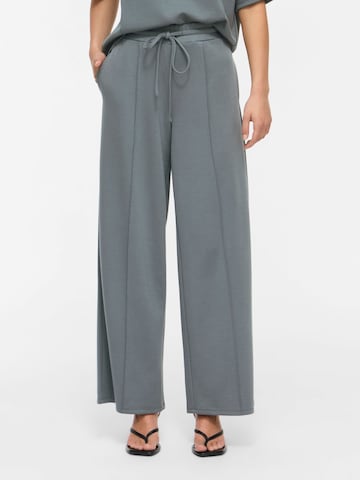 VILA Wide leg Broek 'VITelana' in Groen: voorkant