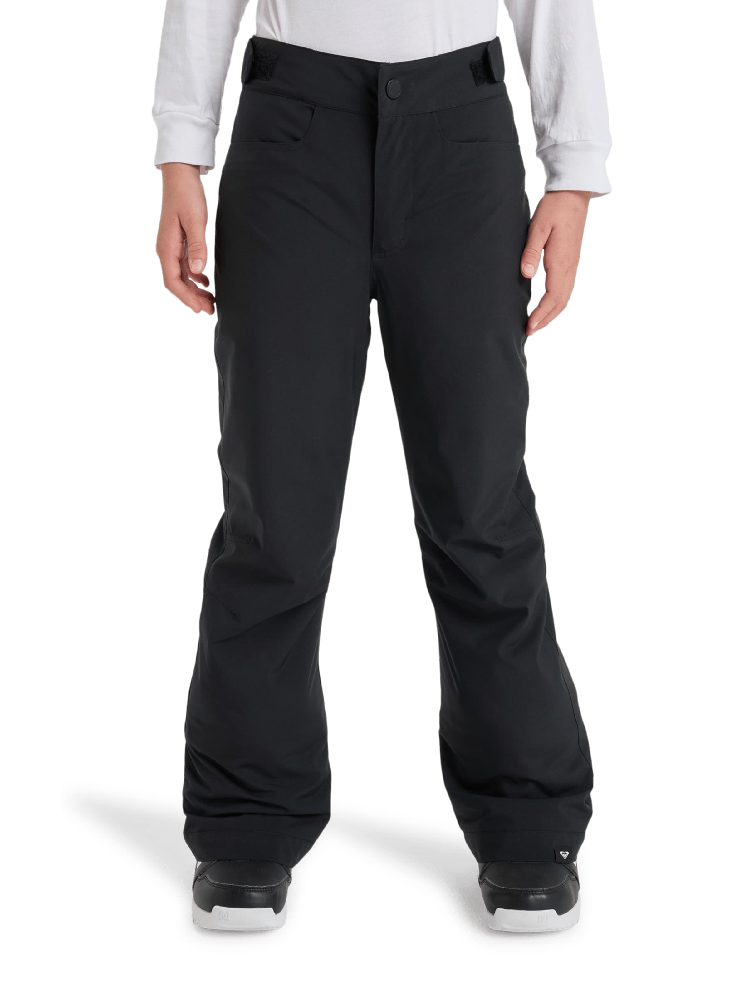 ROXY Workout Pants 'Backyard' in Black: front