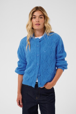 SAINT TROPEZ - Cárdigan 'Tabbatha' en azul: frente