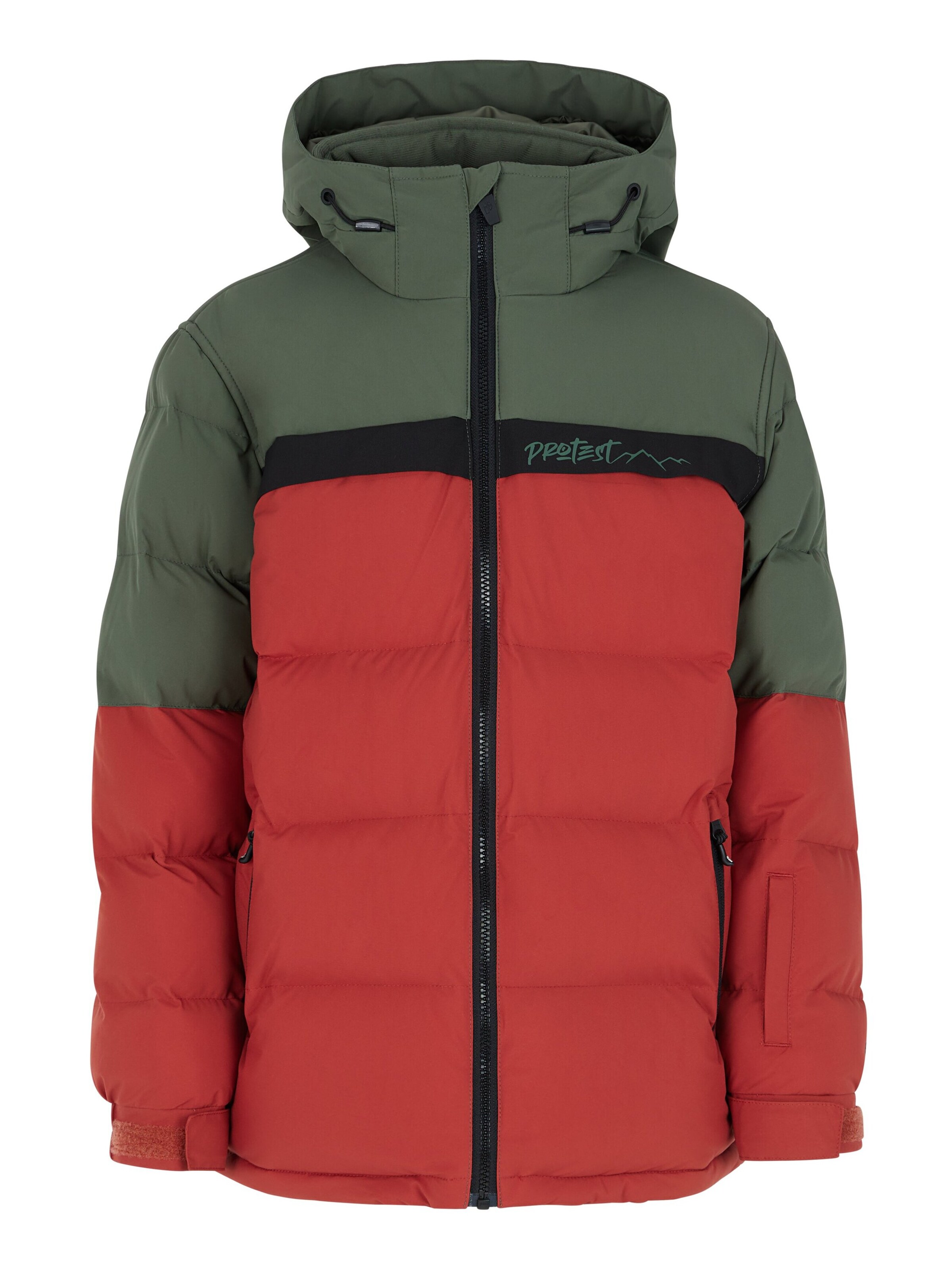 PROTEST Sportjacke 'PRTMACK JR'‌‌‌‌‌‌‌‌ in Rot: Vorderseite