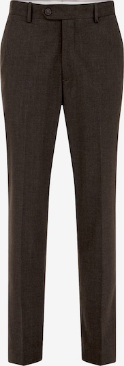 WE Fashion Suorat housut värissä tummanruskea, Tuotenäkymä