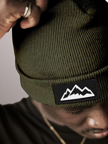 Neverless Beanie 'Mountain' in Green