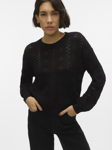 VERO MODA Pullover 'ARLET' in Schwarz