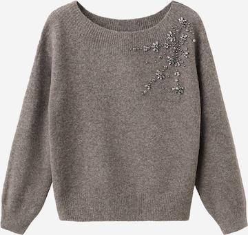 MANGOPulover 'GARRA' - smeđa boja: prednji dio