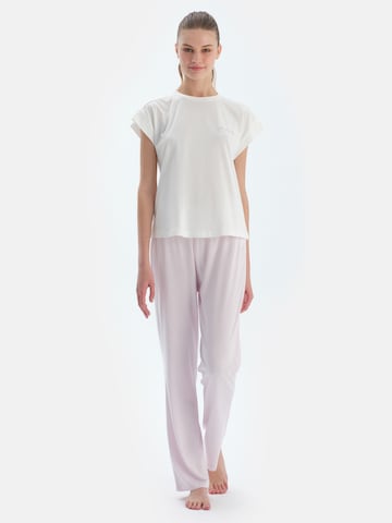 Dagi - Pantalón de pijama en rosa: frente