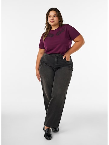 Zizzi Shirt in Lila