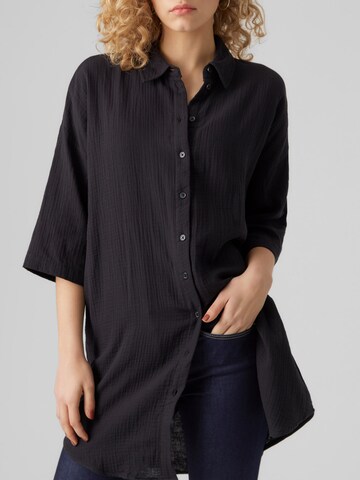 VERO MODA Bluse 'Natali' in Schwarz