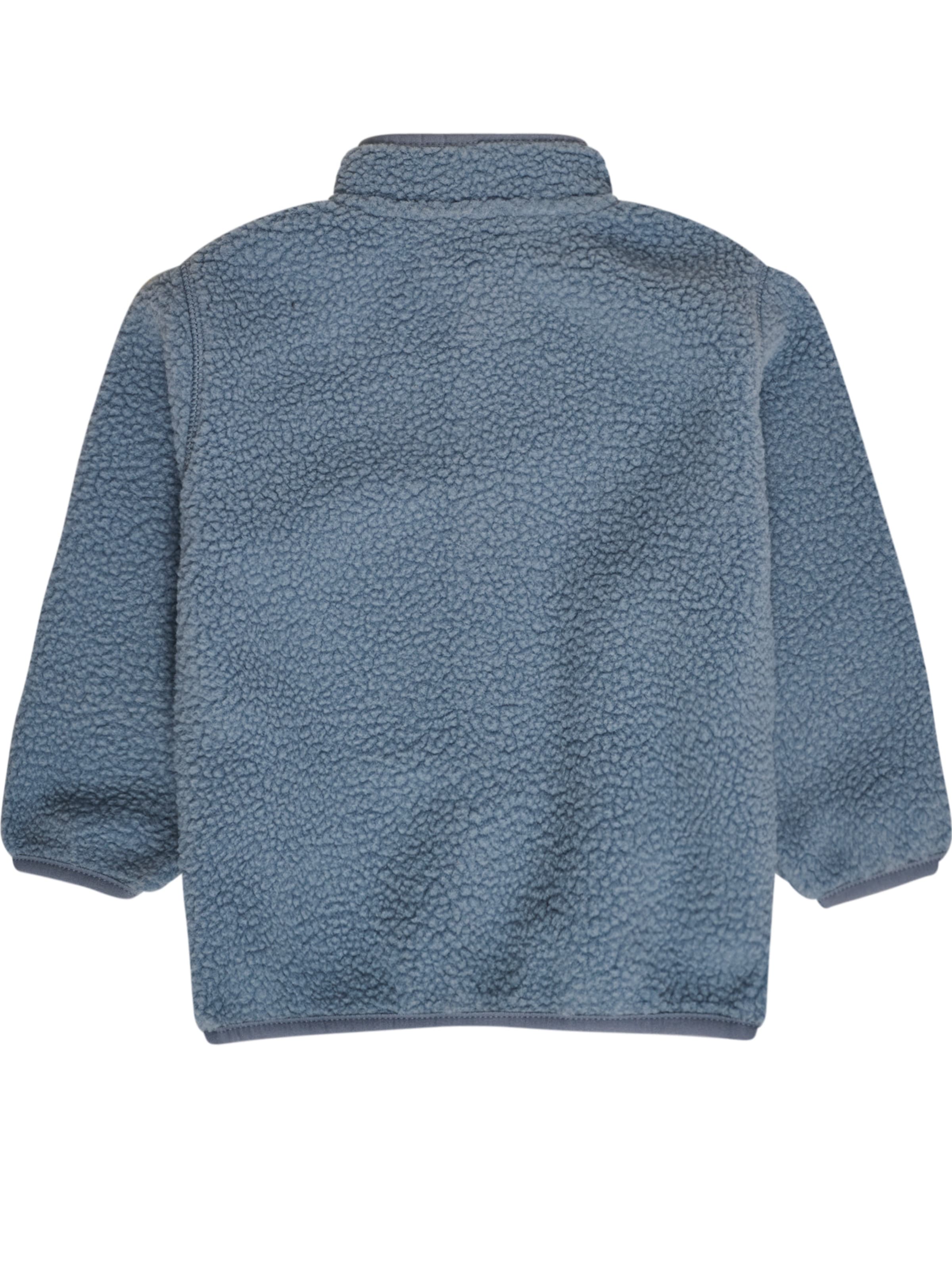 Hummel Fleece jas in Blauw