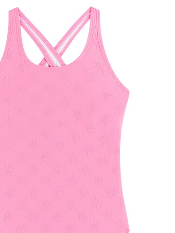 PROTEST Sports swimwear 'PRTMinky JR' in Pink