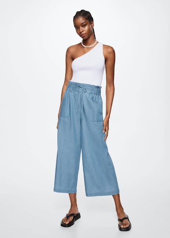 Loosefit Pantalon 'Carmen-H' MANGO en bleu