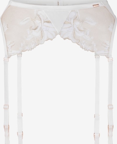 Hunkemöller Strumpfhalter 'Anouk' in goldgelb / weiß, Produktansicht