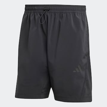 ADIDAS SPORTSWEAR Loosefit Sportshorts 'City Escape' in Schwarz: Vorderseite