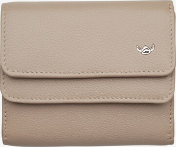 GOLDEN HEAD Wallet 'Madrid' in Beige: front