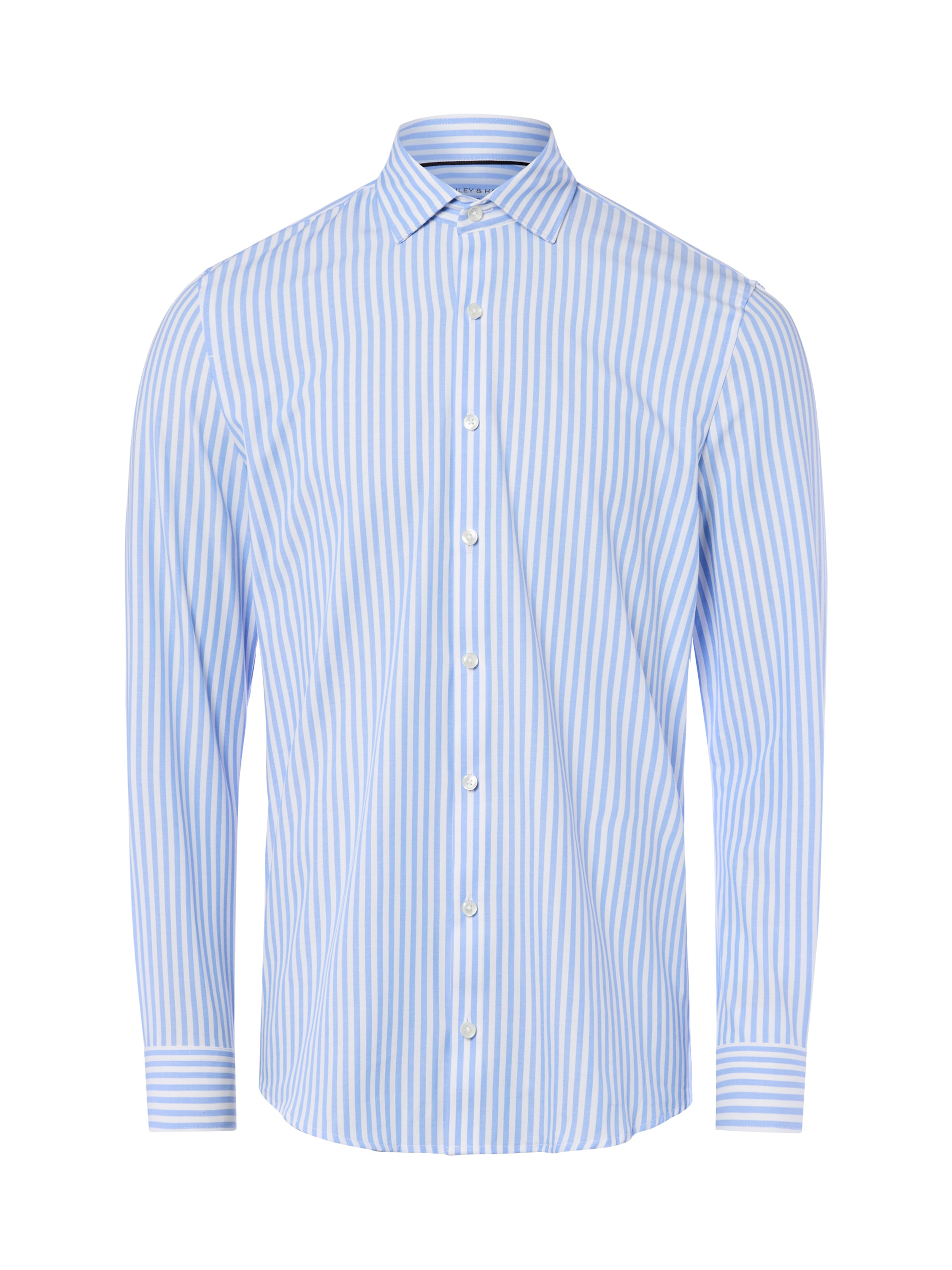 Finshley & Harding Hemd in Blau: Vorderseite