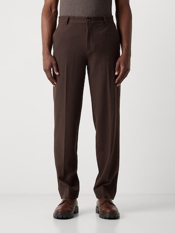 Lindbergh Regular Hose 'Superflex' in Braun: Vorderseite