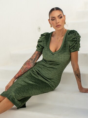 JIORO Dress 'EMERALD' in 