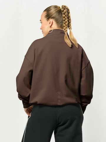 KAPPA Cardigan ' KWLogo Ileria ' in Braun