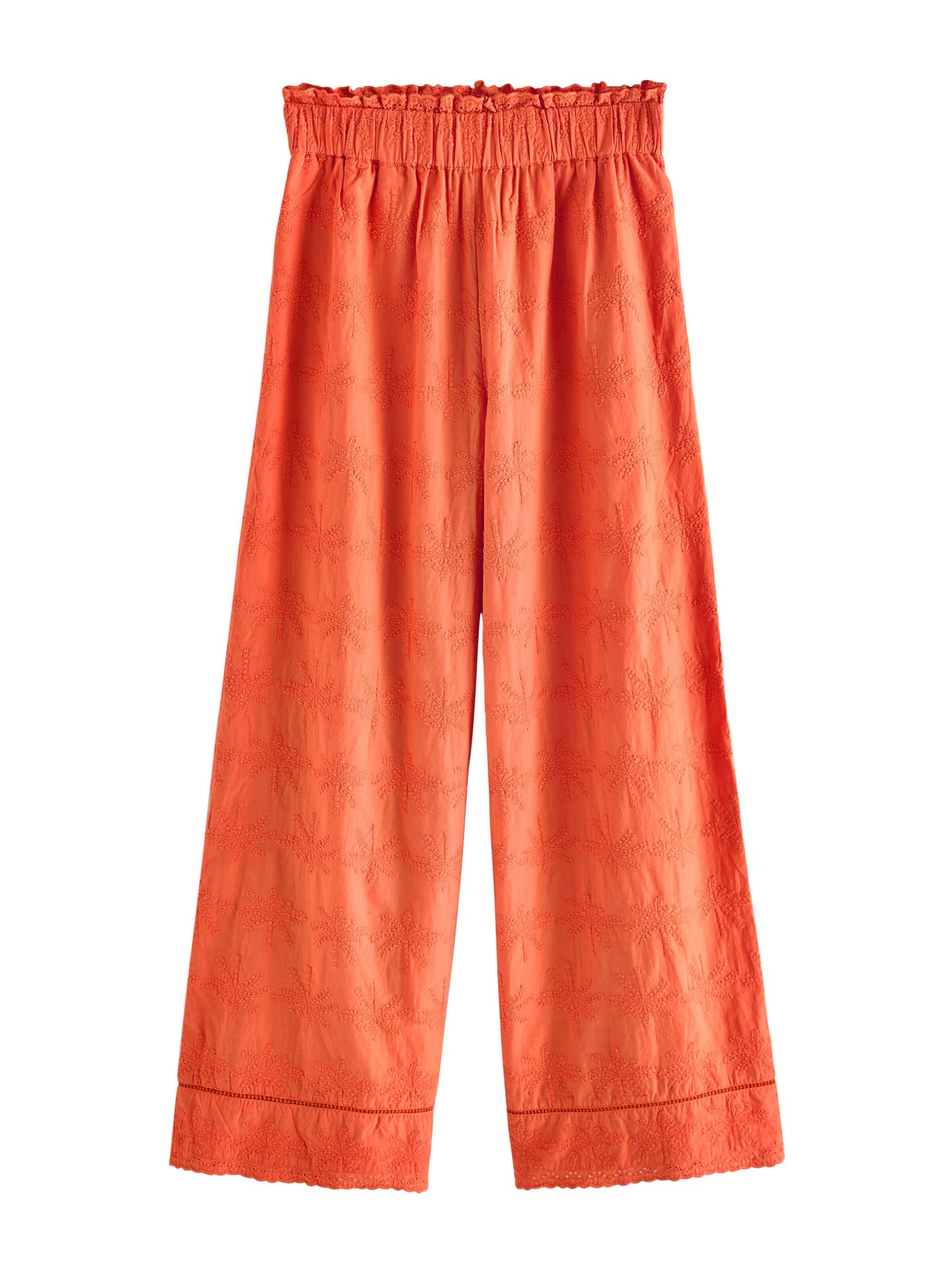 Next Штаны в Оранжевый: спереди