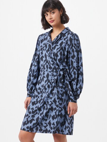 Robe 'Marcela' OBJECT en bleu : devant