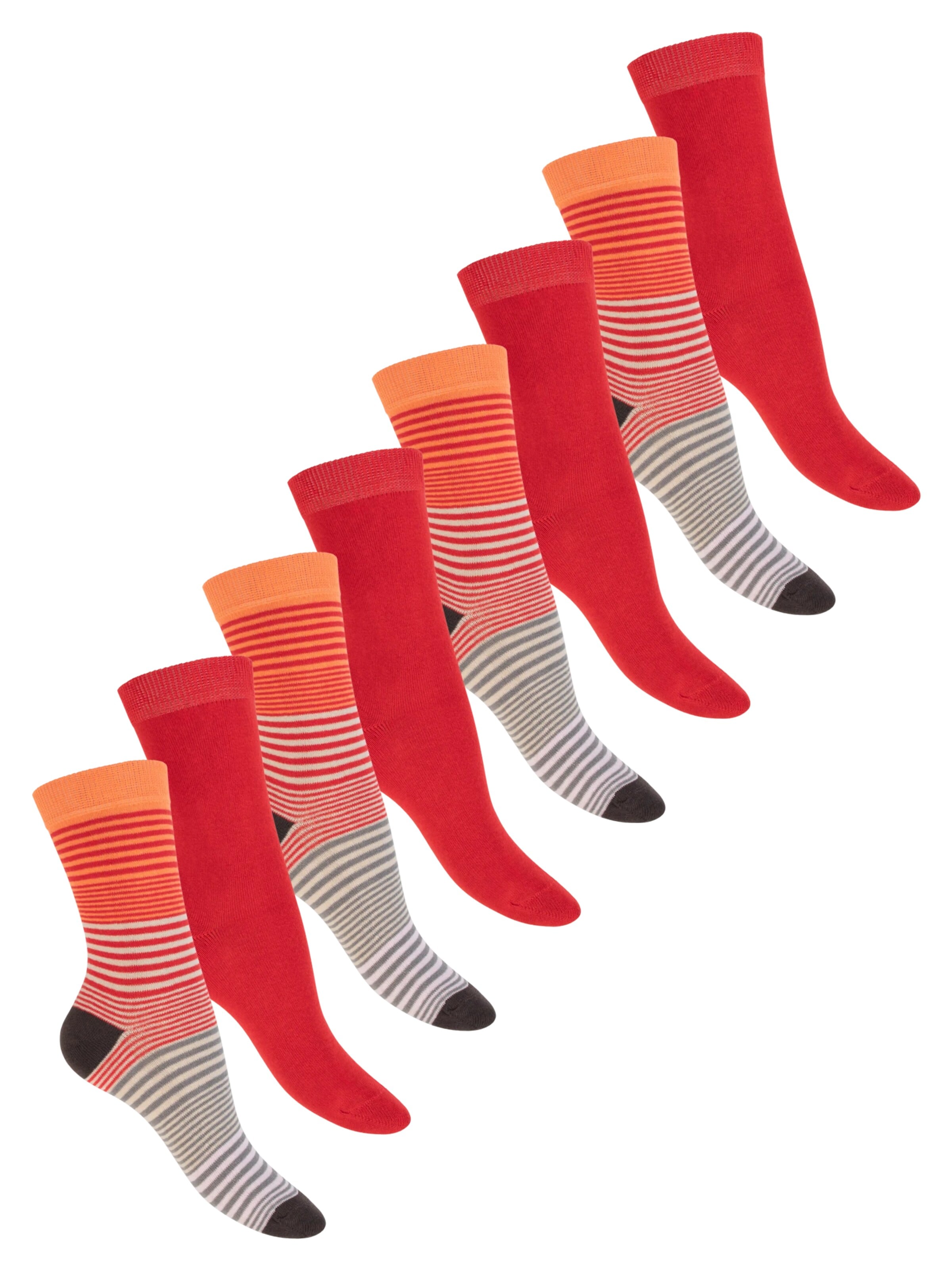 celodoro Socks 'RELAX' in Red: front