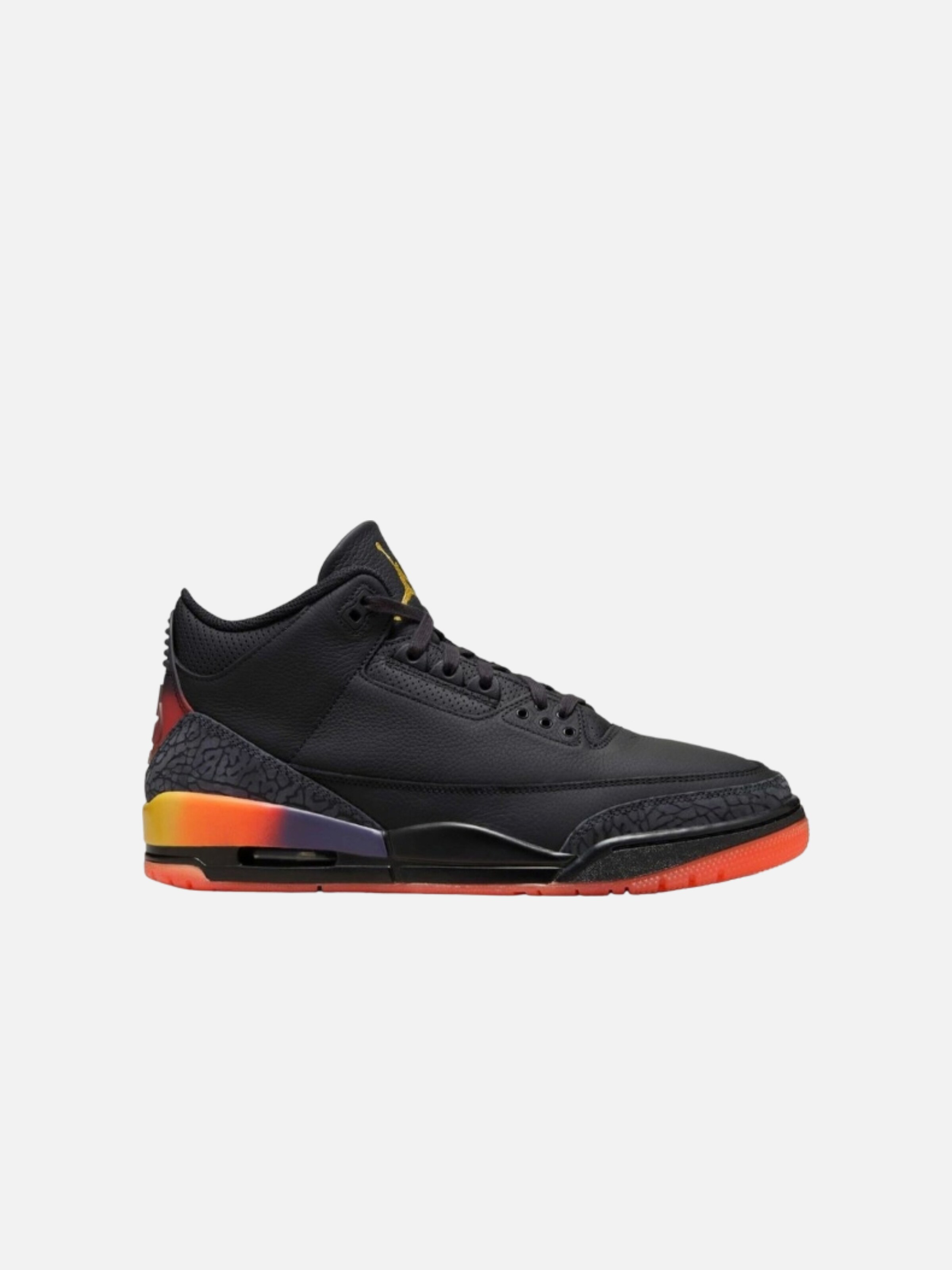 Sneaker alta 'Air Jordan 3 Rétro J Balvin Rio' di Jordan in nero
