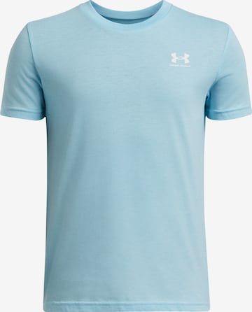 UNDER ARMOUR Functioneel shirt in Blauw: voorkant