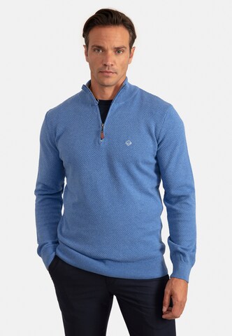 Sir Raymond Tailor Sweater 'Kate' in Blue: front
