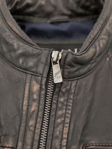 Lederjacken24 Tussenjas 'Stantfort / Sandford' in Zwart