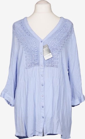 SHEEGO Bluse 6XL in Blau: Vorderseite