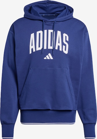 ADIDAS SPORTSWEAR - Camiseta deportiva 'Collegiate' en azul: frente