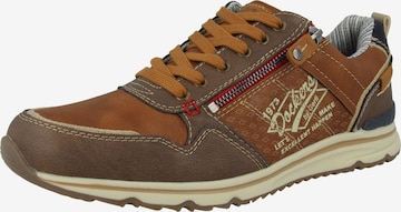 Dockers by Gerli Sneakers laag in Bruin: voorkant