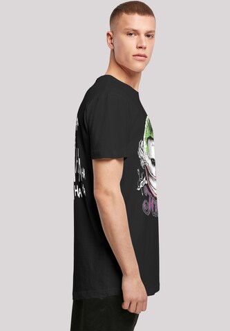 T-Shirt 'Suicide Squad Joker Coloured Smile' F4NT4STIC en noir