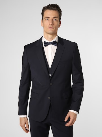 BOSS Regular Fit Sakko 'Jasper' in Blau: Vorderseite