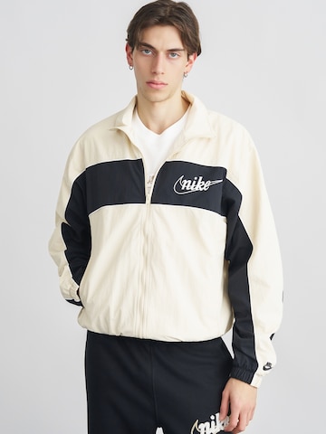 Nike Sportswear Átmeneti dzseki 'CLUB' - fehér