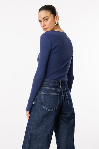 No Matter What Shirt in Blauw