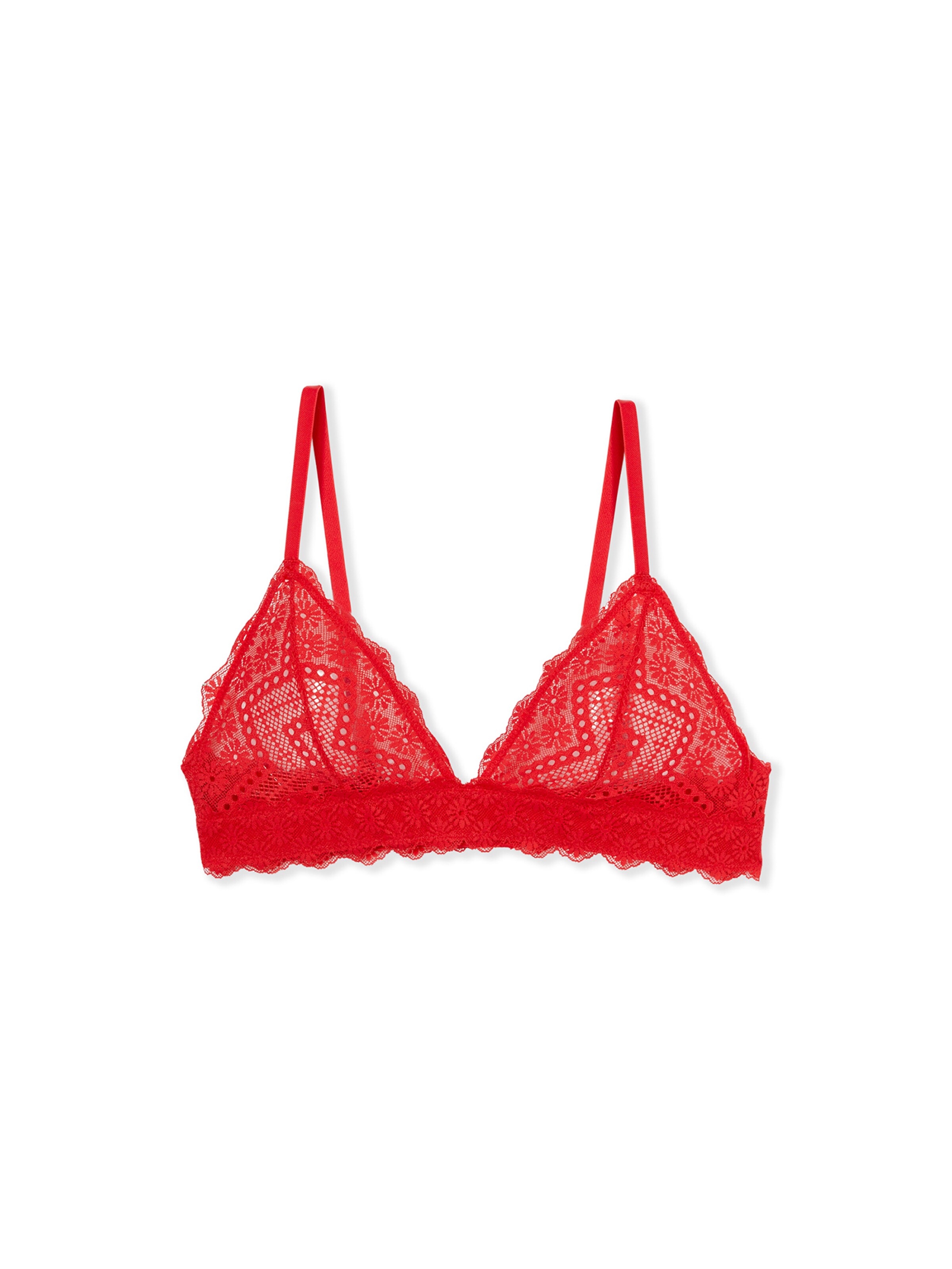 Reggiseno 'Eclipse' di ETAM in rosso: frontale